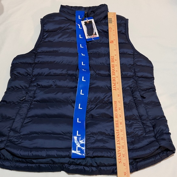 32 Degrees Puff Vest Blue size L  NWT - Picture 4 of 7